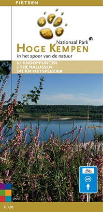 Detailfoto van Fietskaart Nationaal Park Hoge Kempen