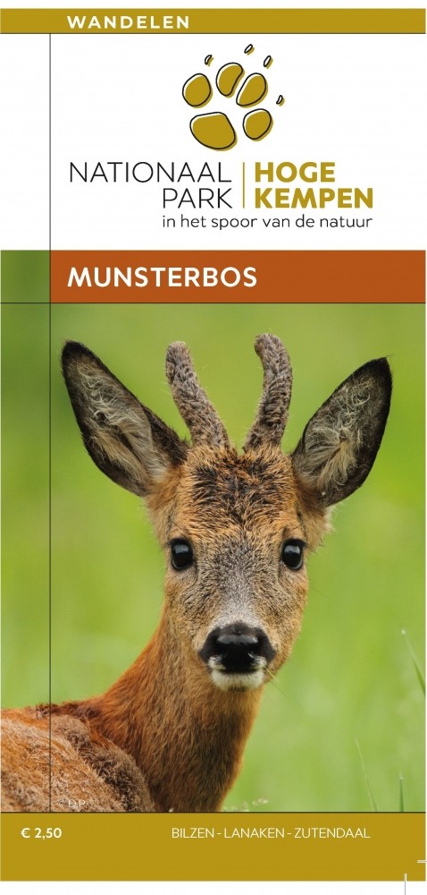 Detailfoto van Wandelkaart Munsterbos