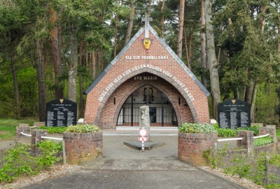 Hoge Kempen: Bergerven - Instapplaats Kapel van de Weerstand (oranje)