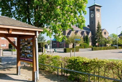 Kempen~Broek: Altweerterheide - Startplaats Kerk Altweerterheide Bocholt (blauw)